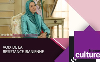 Radio France Culture interviewt Frau Rajavi