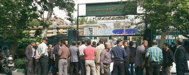 Lehrerproteste Teheran 2